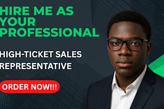 saas sales closer it sales representatives 8 figure high ticket sales closer sdr