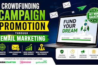do crowdfunding campaign promotion