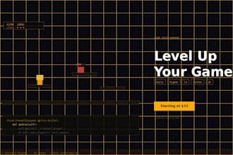help you develop or fix your unity or pygame game