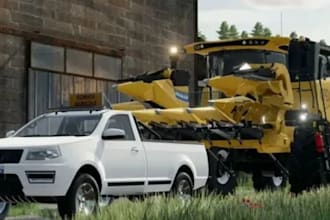 develop custom ats, ets2, truck simulator mods, farming simulator, fs22, farm