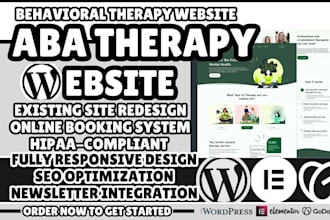 aba therapy website, autism therapy website, behavioral therapy website