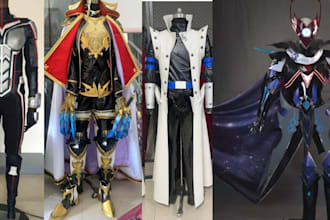 do 3d cosplay creation, eva foam cosplay, 3d wearable armor, printable cosplay