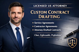 draft a legally binding independent contractor or service agreement