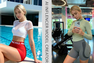 do nsfw sfw ai influencer ai model for instagram fanvue lora training comfyui