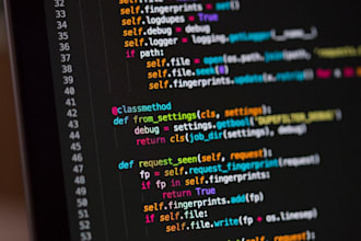 create a python program for you