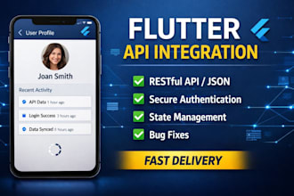 integrate apis in flutter app