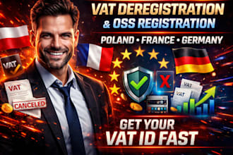 vat deregistration and oss registration poland france germany