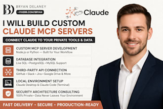 develop custom claude mcp servers to connect your private data and tools