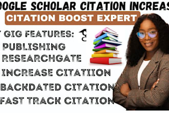 increase google scholar citations, backdated citation with researchgate journal