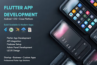 build flutter mobile app for android and ios