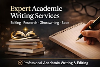 do expert academic writer service, academic ghostwriter, academic ebook, editing