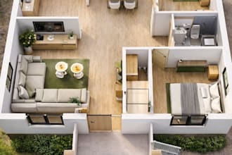 do 2d floor plan using chief architect auto cad