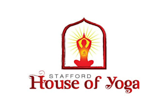 create progression logo for stafford house of yoga