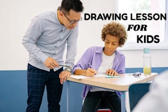 teach your kids how to draw any objects like a professional