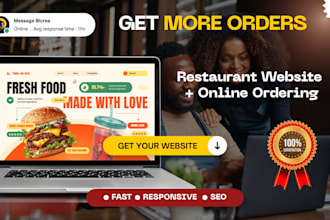 create a wordpress restaurant website with online ordering