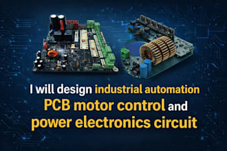 design industrial automation pcb motor control and power electronics circuit