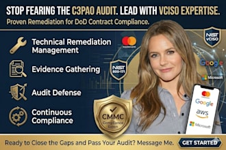 be your vciso for cmmc remediation and c3pao audit readiness