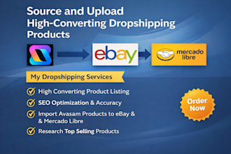 transfer products from avarsam to amazon ebay lister