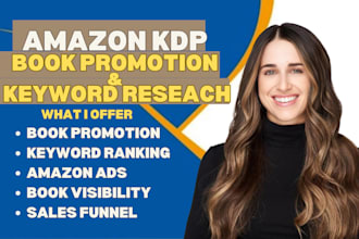do USA kindle book launch promotion KDP advertising KDP ads and ebook marketing