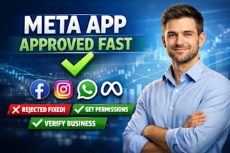get your facebook instagram whatsapp API review an meta permission approved fast