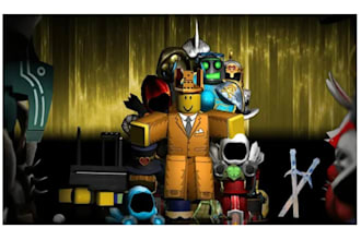 make detailed roblox gfx, roblox icon, roblox thumbnail