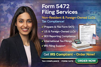 file form 5472 and 1120 for foreign owned llc US tax