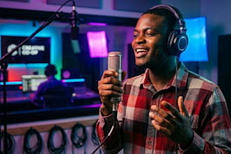record male vocals for rnb, rock, country, metal or rap songs