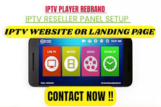 rebrand smarter pro iptv apps, smart iptv app with your logo and panel setup