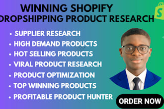 do shopify product research listing, upload via dser, appscenic, zendrop, autods