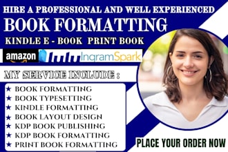 do manuscript formatting children book and poetry book formatting, typesetting
