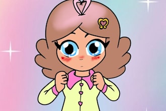 draw characters and fanart and ocs