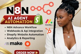 build custom n8n automation workflows and ai automation agents for your business
