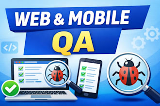 test your website or mobile app and find bugs