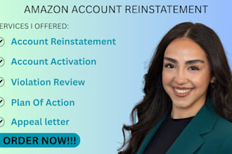 write amazon suspension poa, fix amazon violation and reinstate amazon accounts