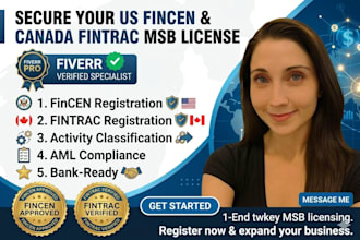 do your US fincen and canada fintrac msb license registration