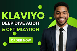 perform a deep dive klaviyo audit and provide a growth strategy