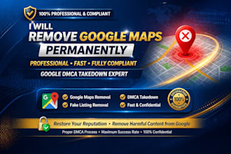 remove bad negative links from google maps  gmb and gdp in 24 hour