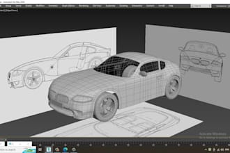 create production ready 3d automotive parts
