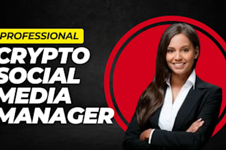be your crypto social media manager and web3 content creator