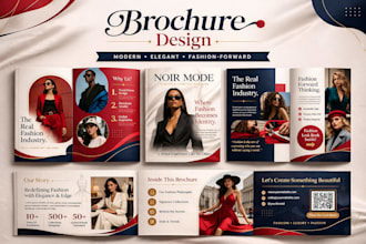 brochure design, product booklet, and catalog design