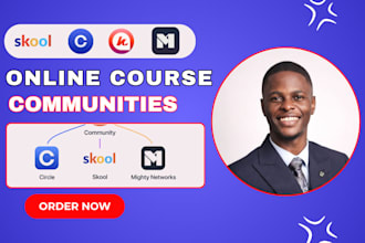 setup skool community  circle so ghl kajabi mighty networks cc360 course upload
