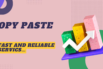 provide fast and reliable copy paste services