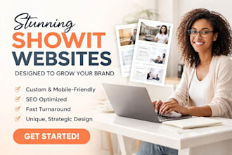 update showit redesign customize showit template