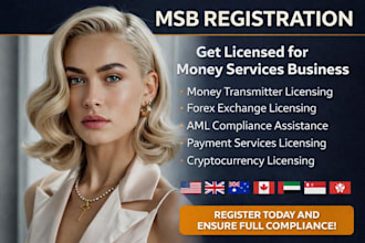 do msb registration, fincen filing, msb license and aml compliance