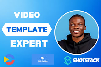 build video template on creatomate shotstack json2video make com n8n zapier API