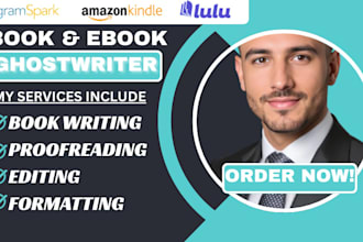 ebook ghostwriter, ebook writer, KDP ghost book writer, non fiction ghostwriter