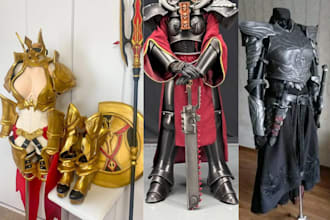 3d cosplay creation full cosplay armor commission anime cosplay design 3d print