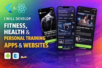 develop fitness and health app fitness website personal training app fitness app