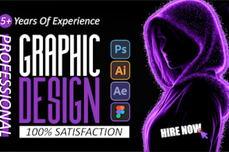 design an awesome graphic design, redesign, vector artwork, digital artwork