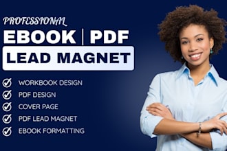 workbook, pdf design, lead magnet, workbook design, cover page